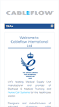 Mobile Screenshot of cableflow.com